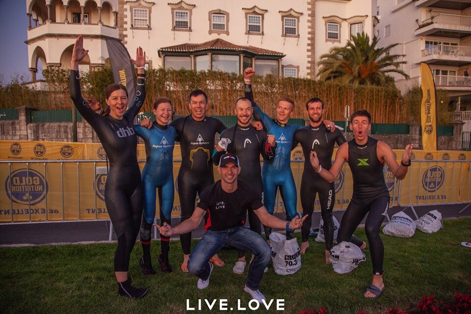 Залізна половинка: враження тріатлетів LIVE.LOVE від Ironman 70.3 Cascais